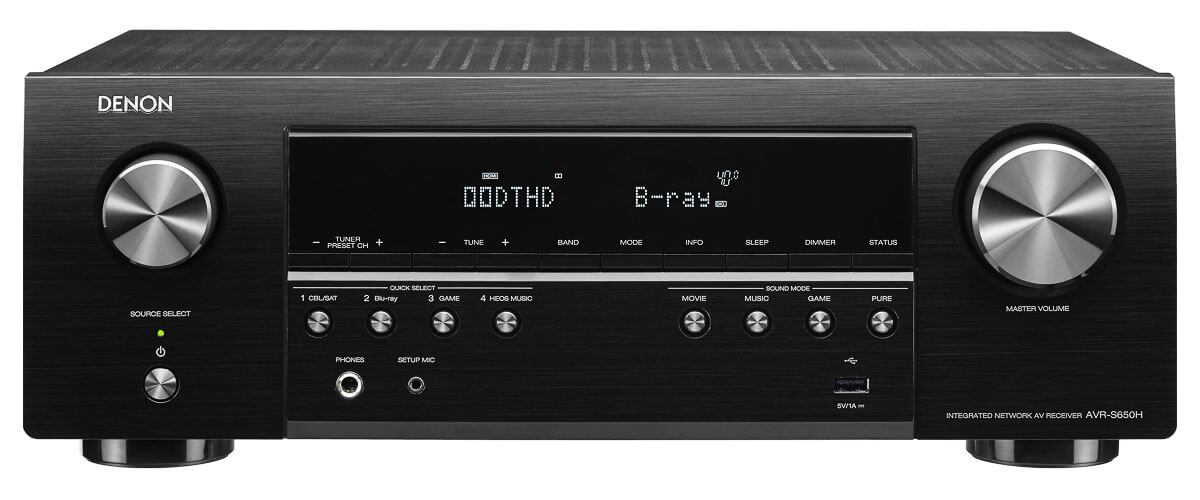 Best Denon AV Receivers [5 Top Rated AVR in 2024]