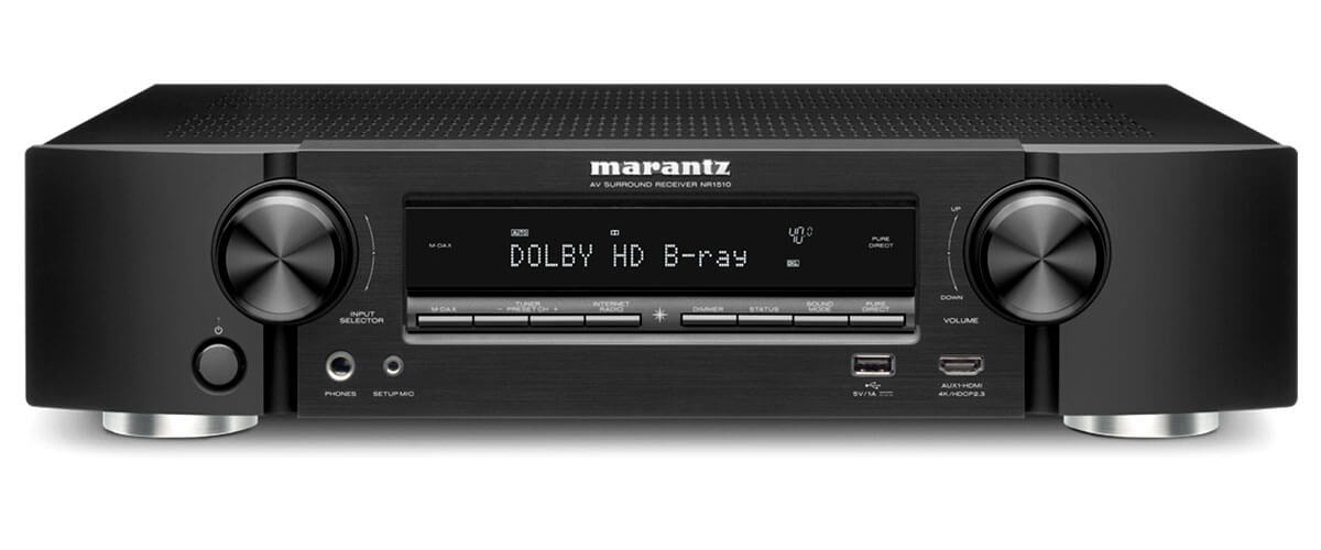 Marantz NR1510 audio and video features