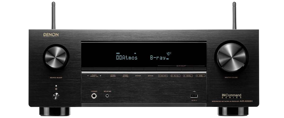 Denon AVR-X2800H features