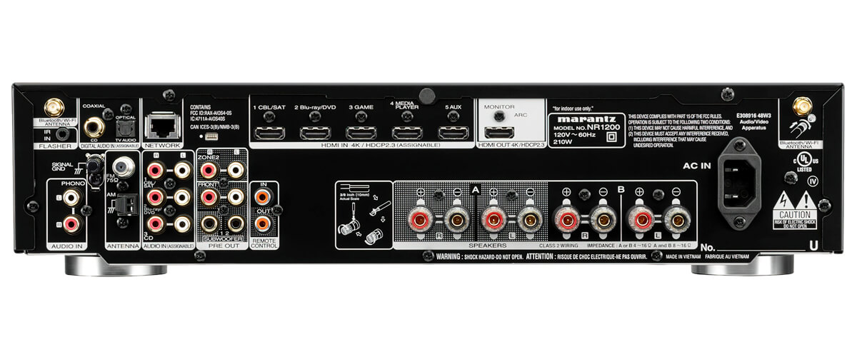 Marantz NR1200 specs