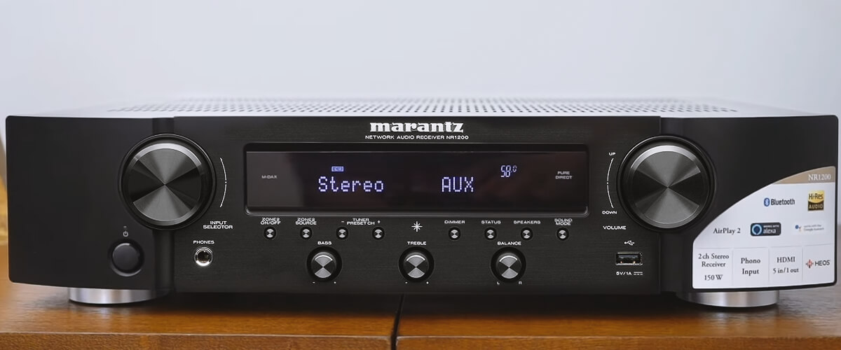 Marantz NR1200 sound