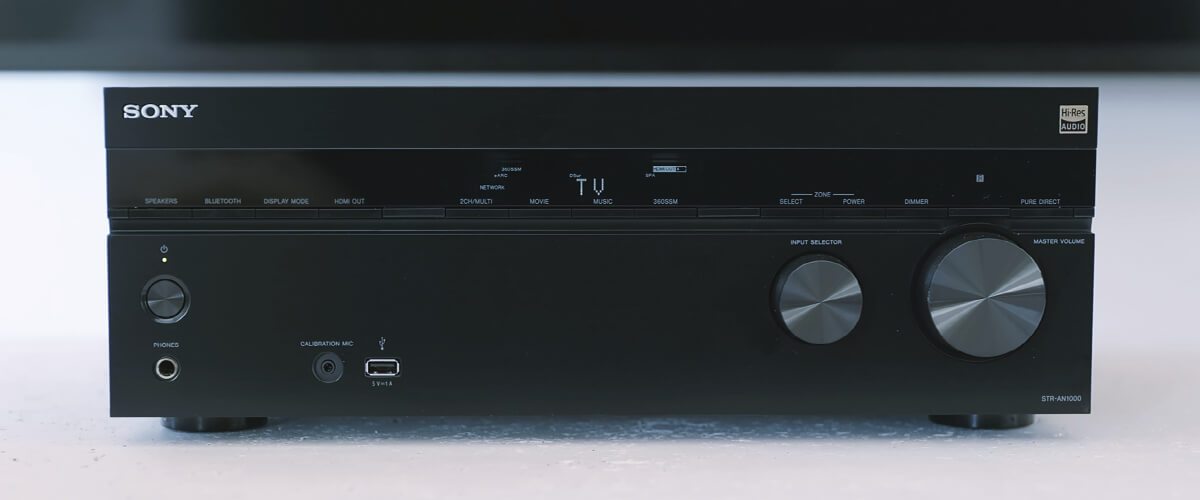 Sony STR-AN1000 sound