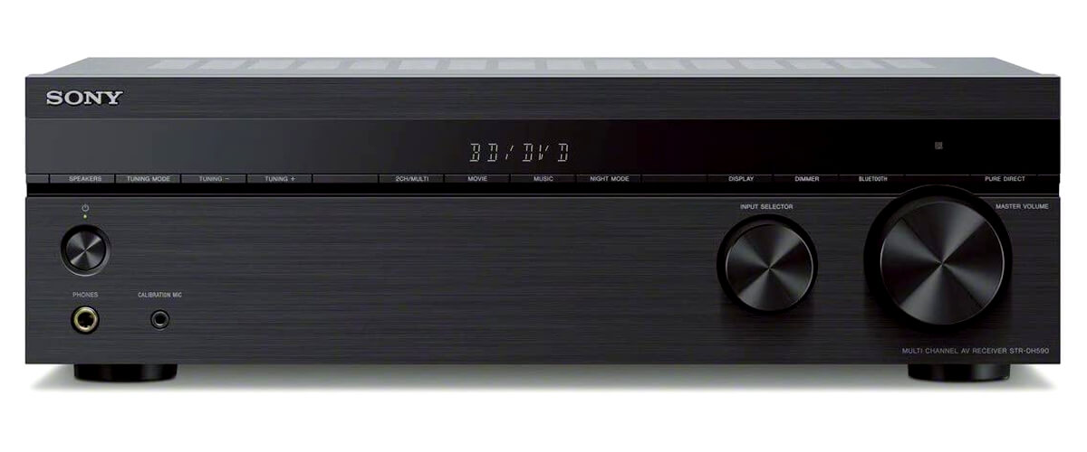 Sony STR-DH590 audio and video features