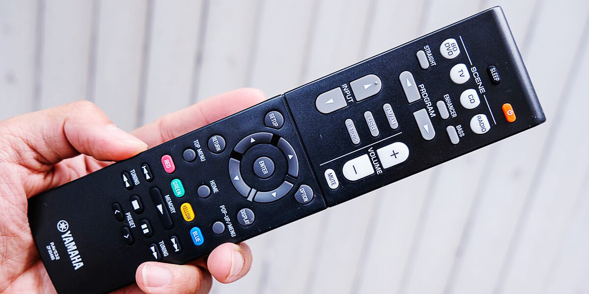understanding av receiver remote controls: features and customization