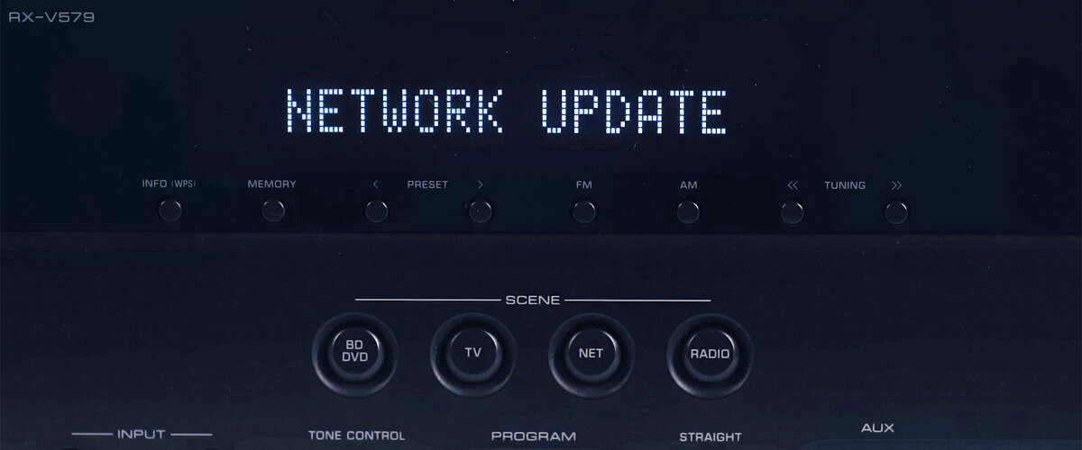 why are firmware updates important for AV receivers?