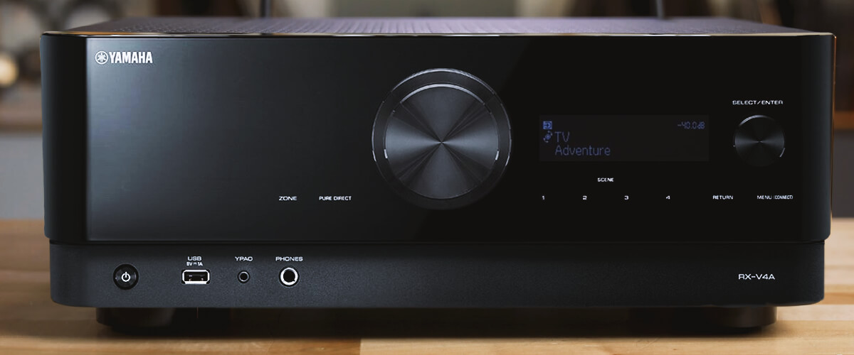 Yamaha RX-V4A listening experience