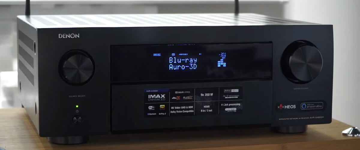 Denon AVR-X4800H sound