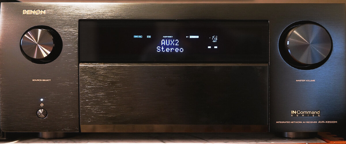 Denon AVR-X8500HA listening experience